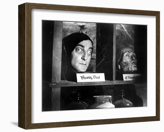 Young Frankenstein, Marty Feldman, 1974-null-Framed Photo