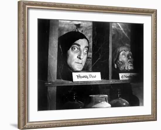 Young Frankenstein, Marty Feldman, 1974-null-Framed Photo