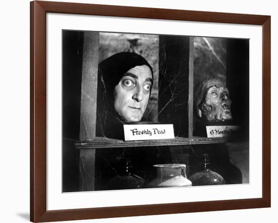 Young Frankenstein, Marty Feldman, 1974-null-Framed Photo