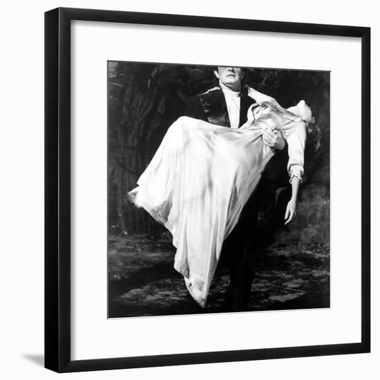 Young Frankenstein, Peter Boyle, Madeline Kahn, 1974-null-Framed Photo