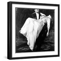 Young Frankenstein, Peter Boyle, Madeline Kahn, 1974-null-Framed Photo