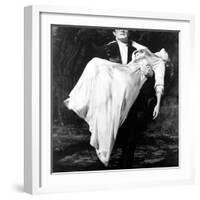 Young Frankenstein, Peter Boyle, Madeline Kahn, 1974-null-Framed Photo