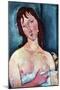 Young Frau-Amedeo Modigliani-Mounted Art Print