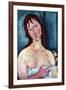 Young Frau-Amedeo Modigliani-Framed Art Print