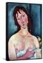 Young Frau-Amedeo Modigliani-Framed Stretched Canvas