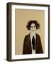 Young Frida in a Jacket, 2017-Susan Adams-Framed Giclee Print