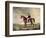 Young Gentleman in Grey Hat on Bay Hunter-Abraham Cooper-Framed Giclee Print