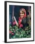 Young German Woman at a Window, 1943-null-Framed Giclee Print