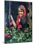 Young German Woman at a Window, 1943-null-Mounted Giclee Print