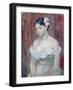 Young Girl, 1893-Berthe Morisot-Framed Giclee Print