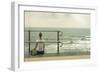 Young Girl 1-Mark Van Crombrugge-Framed Art Print