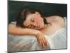 Young Girl Asleep, 1847-Gustave Courbet-Mounted Giclee Print