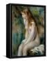Young Girl Bathing, 1892-Pierre-Auguste Renoir-Framed Stretched Canvas