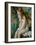 Young Girl Bathing, 1892-Pierre-Auguste Renoir-Framed Giclee Print