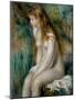 Young Girl Bathing, 1892-Pierre-Auguste Renoir-Mounted Giclee Print