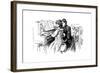 Young Girl Being Given a Piano Lesson, Paris, 1889-null-Framed Giclee Print