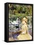 Young Girl Boating, 1884-Morisot-Framed Stretched Canvas