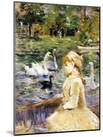 Young Girl Boating, 1884-Morisot-Mounted Giclee Print