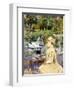 Young Girl Boating, 1884-Morisot-Framed Giclee Print