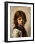 Young Girl by Alexei Alexevich Harlamoff-Alexei Alexevich Harlamoff-Framed Giclee Print