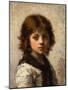 Young Girl by Alexei Alexevich Harlamoff-Alexei Alexevich Harlamoff-Mounted Giclee Print