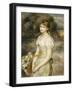 Young Girl Carrying a Basket of Flowers; Jeune Fille Portant Une Corbeille De Fleurs, 1888-Pierre-Auguste Renoir-Framed Giclee Print