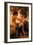 Young Girl Defending Herself Against Eros, 1880-null-Framed Giclee Print