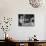 Young Girl Drinking the Remains of the Other Glasses on the Table after Finishing Her Own Champagne-null-Mounted Photographic Print displayed on a wall