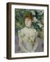 Young Girl in a Ball Gown, 1879-Berthe Morisot-Framed Giclee Print