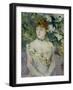 Young Girl in a Ball Gown, 1879-Berthe Morisot-Framed Giclee Print