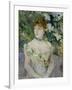 Young Girl in a Ball Gown, 1879-Berthe Morisot-Framed Giclee Print