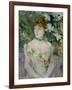 Young Girl in a Ball Gown, 1879-Berthe Morisot-Framed Giclee Print