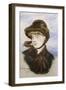 Young Girl in a Brown Hat, 1882-Edouard Manet-Framed Giclee Print