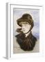 Young Girl in a Brown Hat, 1882-Edouard Manet-Framed Giclee Print