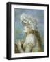 Young Girl in a Lace Hat-Pierre-Auguste Renoir-Framed Giclee Print