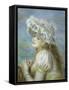 Young Girl in a Lace Hat-Pierre-Auguste Renoir-Framed Stretched Canvas