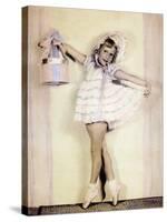 Young Girl in Dance Outfit, Ca. 1936-null-Stretched Canvas