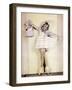 Young Girl in Dance Outfit, Ca. 1936-null-Framed Photographic Print