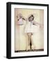 Young Girl in Dance Outfit, Ca. 1936-null-Framed Photographic Print