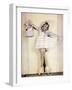 Young Girl in Dance Outfit, Ca. 1936-null-Framed Photographic Print