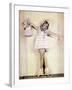 Young Girl in Dance Outfit, Ca. 1936-null-Framed Photographic Print