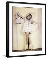 Young Girl in Dance Outfit, Ca. 1936-null-Framed Photographic Print