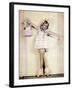 Young Girl in Dance Outfit, Ca. 1936-null-Framed Photographic Print