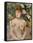 Young Girl in Dancing Apparel-Berthe Morisot-Framed Stretched Canvas