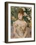 Young Girl in Dancing Apparel-Berthe Morisot-Framed Art Print