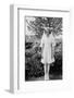 Young Girl in Her First Communion Dress, Ca. 1936-null-Framed Photographic Print