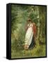 Young Girl in the Wood, 1874-Vladimir Egorovic Makovsky-Framed Stretched Canvas