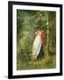 Young Girl in the Wood, 1874-Vladimir Egorovic Makovsky-Framed Giclee Print