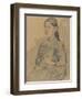 Young Girl: Marie Hamonet, C.1918-Gwen John-Framed Giclee Print