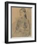 Young Girl: Marie Hamonet, C.1918-Gwen John-Framed Giclee Print